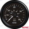 Speedometer 0-35 mph Black
