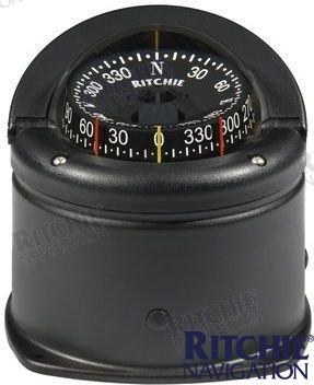 Ritchie Helmsman Compass HD-75 Deck Mount (BLACK)
