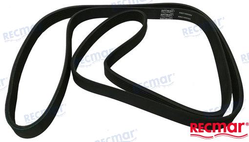 Recmar®  Non-Power Steering Belt for D4 and D6 Engines replaces 21405494