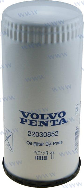 Oliefilter voor Volvo Penta D4 & D6 bypass 21632901