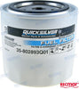 Water separating fuel filter spin-on 25 micron Mercury OEM