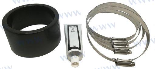 Service kit for Volvo Penta exhaust pipe 4 inch