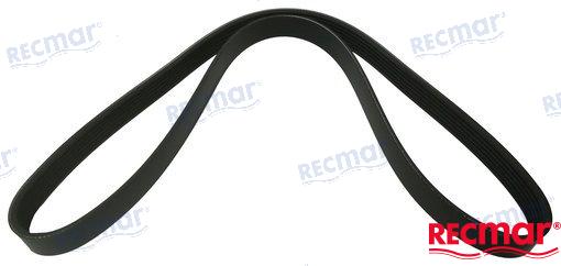 Recmar®  Compressor belt for Volvo Penta KAD32P-A RO: 3581460