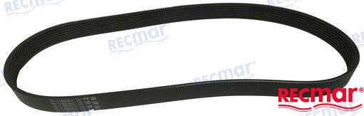 Recmar® Serpentine belt for Volvo Penta 42, 43, 44, 300 replaces 3582424