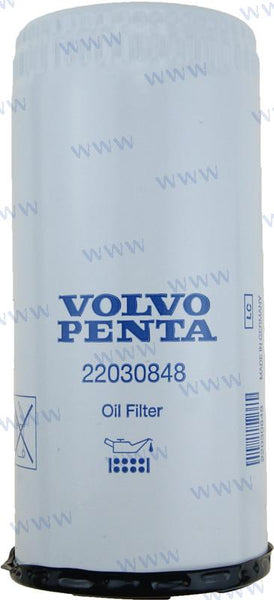 Oljni filter za Volvo Penta D4 & D6 3582732
