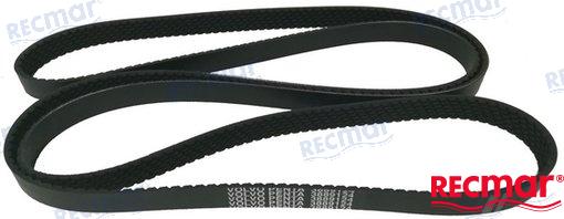 Recmar® serpentine belt for Volvo Penta replaces 3889124