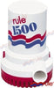 Rule® Bilge Pump 1500GPH 12V DC Non-Automatic RU02