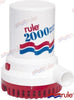 Rule® 빌지 펌프 2000GPH 12V DC 비자동 RU10