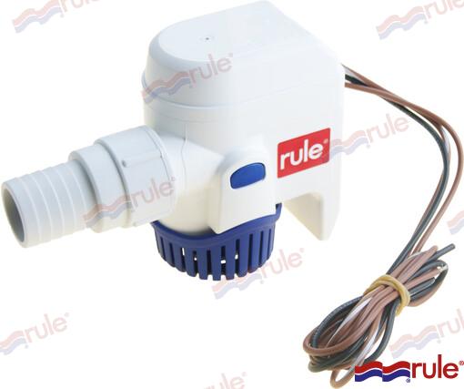 Rule® Bilge Pump 1.100GPH 24V Automatic RU110024