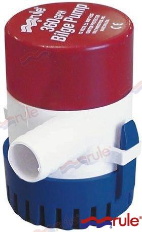 Rule® 빌지 펌프 360 GPH 12V RU24