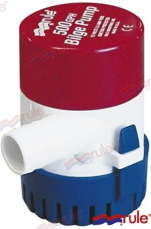 Rule® 빌지 펌프 500GPH 12V RU25D