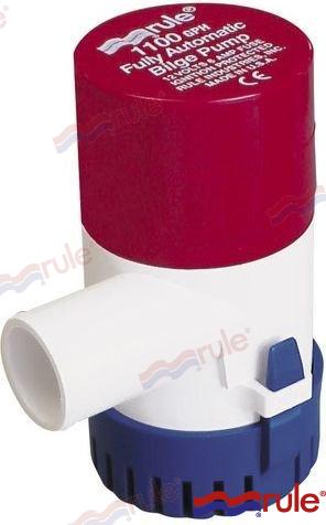 Rule® Bilge Pump 1.100GPH 12V RU27D