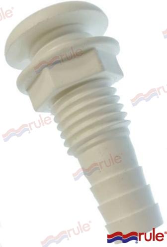 THRUHULL FITTING 3/4 (19MM) 61S