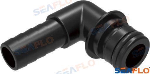 SEAFLO® 엘보 피팅 (O링 포함) 3/4" x 1/2" 바브 SF41F001