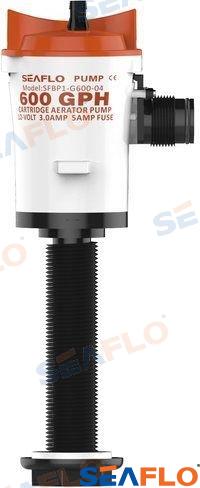 SEAFLO® ライブウェルポンプ 350GPH 12V SFBP1G35004