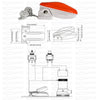 Seaflo® FLOAT SWITCH SFBS1802
