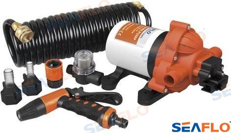 SEAFLO®  WASHDOWN PUMP KIT 12V 5GPM/18.9L/min SFWP105007051