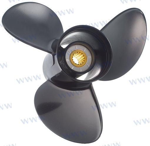 Propeller Alu. 3-Blatt 13"x21" 75-140 PS