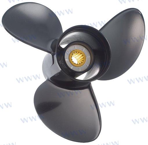 Propeller Alu. 3-blade 13 1/4"x17" 75-140 hp