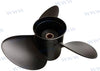 Schroef van aluminium, 3 bladen, 14,2"x23", 135-300 pk (L)