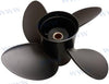 Propeller Alu. 4-blade 14.5"x17" 135-300 hp &amp; Alpha I / Bravo I (L)