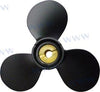 Aluminium propeller met 3 bladen, 8,25 x 8 inch.
