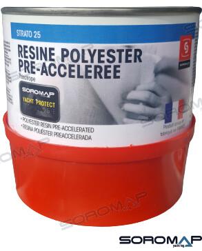 POLYESTERHARS 375 GRS. 140090