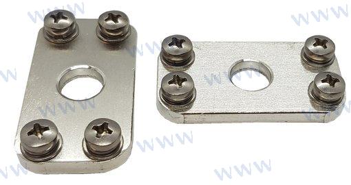 DCM-adapterplaat (1x) M8/M10 TOT 4X M4) ( 5079020