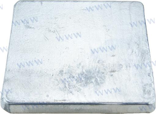 VIERKANTE BORD ZONDER GATTEN 100*100 H10