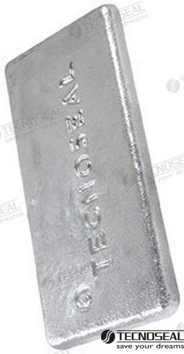 ANODE FOR HULL 300*150*26 H.C. 125