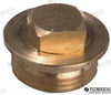 볼보 펜타 D71 D122 D162 823662 양극용 Tecnoseal® 황동 플러그