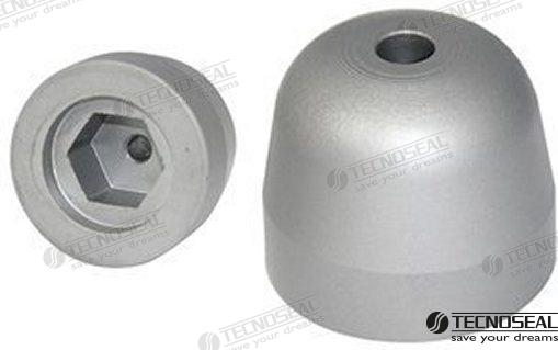 Tuerca de hélice de leopardo de ánodo 