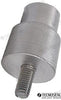 Technoseal® 亜鉛アノード エンジンブロック ヤンマー SB8 SB12 YSE8 YSE12 104211-41300