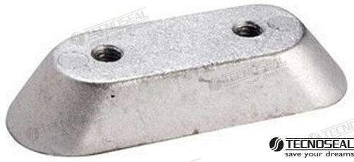 Anode Aluminium, lille plade - Honda