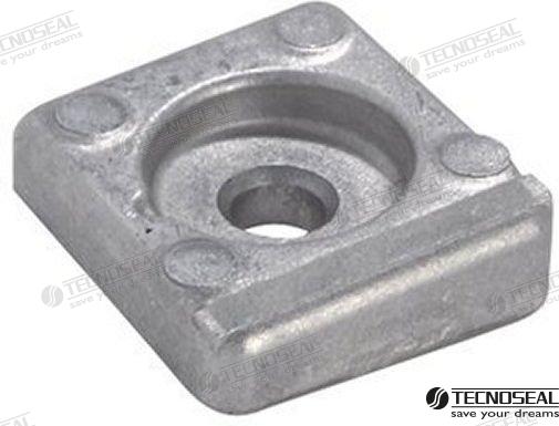 Tecnoseal® zinc plate anode for Honda outboards BF 8HP-50HP 41106-ZW9-000