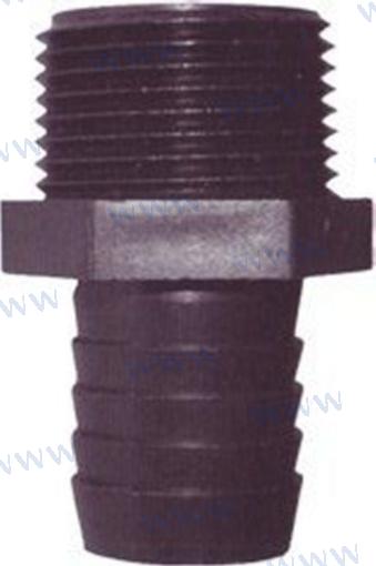 HOSE ADAPTER 1/2" NPT. 3A1234