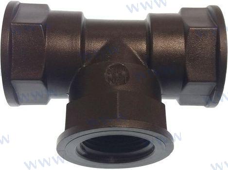 T-STUKVERBINDING VROUWELIJK 3/4" 3TT34