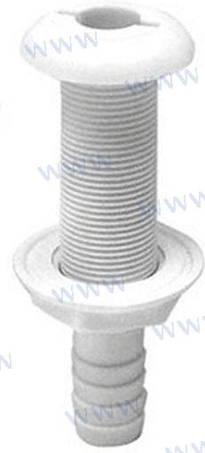 DOOR HULL SCUPPER VOOR 38 MM. SLANG 1502