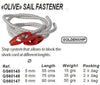 "OLIVE" FOR SHOCK CORD 5*55 (PACK 2)