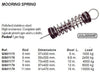 MOORING SPRING w/SS Bolts 6MM