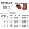 COOPER SLEEVE 8 MM (15)