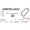 비대칭 shackles 8 mm (5)