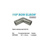 RAIL CONNECTION ELBOW 110? 7/8"