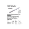 FIXED GANGWAY ALU 2M