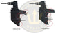 Bellows kit for MerCruiser Alpha Gen 2 RO: 816431A1 18654A1 74639Q02 27-94996Q2
