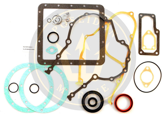 Oil pan gasket kit for Volvo Penta MD5A MD5B replaces 876381 875562
