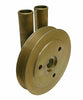 PoseidonMarine® 워터 펌프 키트 볼보 펜타 V6 V8 21214596 21212799 21212798 크랭크축 장착형 서펜타인 벨트