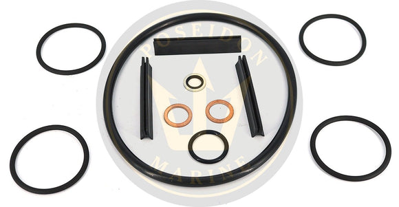 Heat exchanger seal kit for Volvo Penta AD31 AQAD31A AD41 AQAD41 TMD31