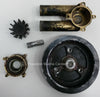 PoseidonMarine® 워터 펌프 키트 볼보 펜타 V6 V8 21214596 21212799 21212798 크랭크축 장착형 서펜타인 벨트