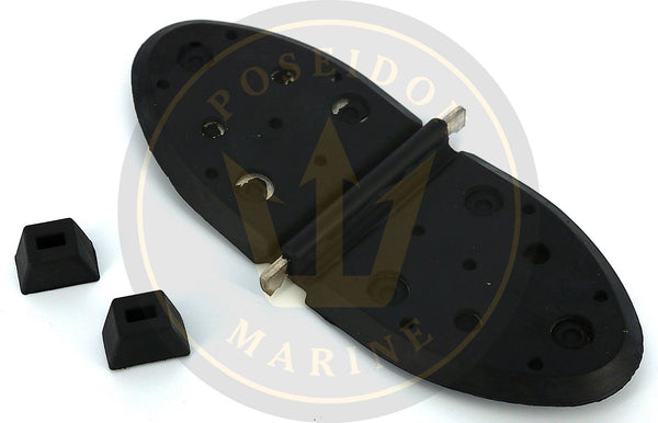 Rubber exhaust Y-pipe shutter flapper for Mercruiser V6 V8 1996 -UP RO: 807166A1